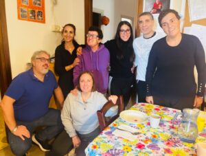 gli ospiti di Casa Sirio con Giorgio Russo e Rocchina Pacella